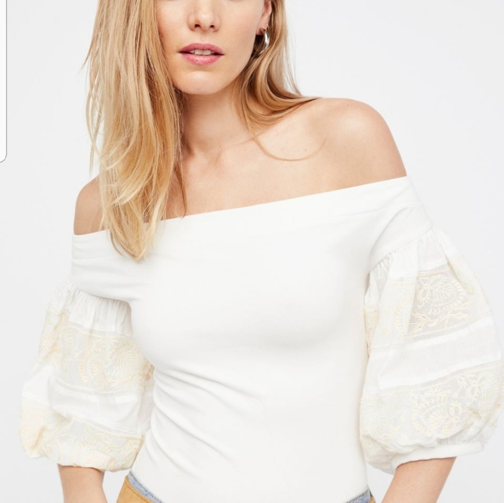 Free People Rock with it Top